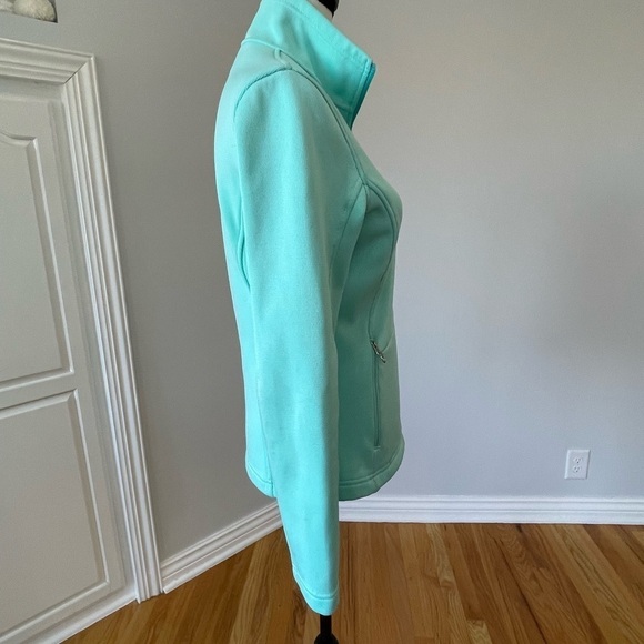 Spyder Core teal mint green medium zippered jacket ski wear layer snow - Picture 6 of 16